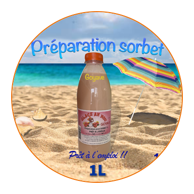 Préparation Sorbet Goyave 1L